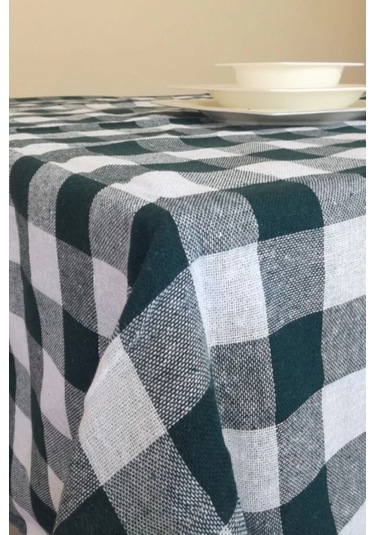 Çok Amaçlı Piknik Masa Örtüsü Sofra Bezi Yeşil 150x150