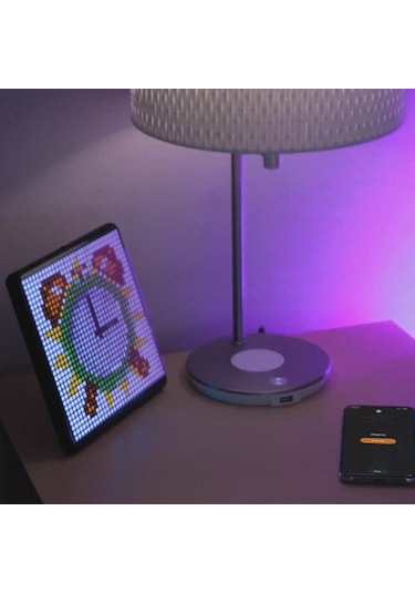 Divoom Pixoo Max 32x32 Piksel Full LED Ekranlı APP Kontrollü Akıllı Resim Çerçevesi