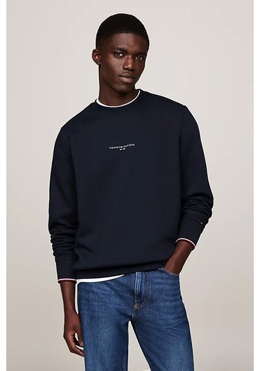 Erkek Yuvarlak Yaka Sweatshirt - Lacivert Desert Sky Erkek Yuvarlak Yaka Sweatshirt - Lacivert Desert Sky