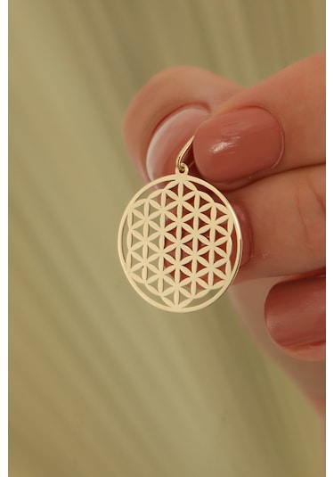 14 Ayar Altın Yaşam Ağacı Kolye Ucu