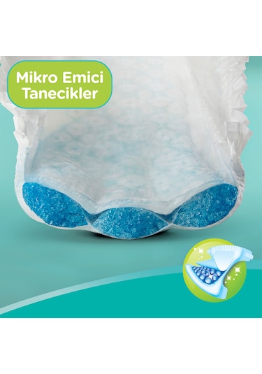 Prima Bebek Bezi Aktif Bebek 8 Beden 17+ KG 4 x 31 124 Adet 4'lü