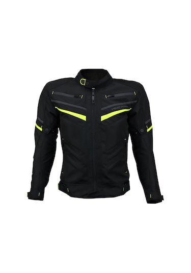 Vexo California Motosiklet Montu Neon Sarı - Siyah