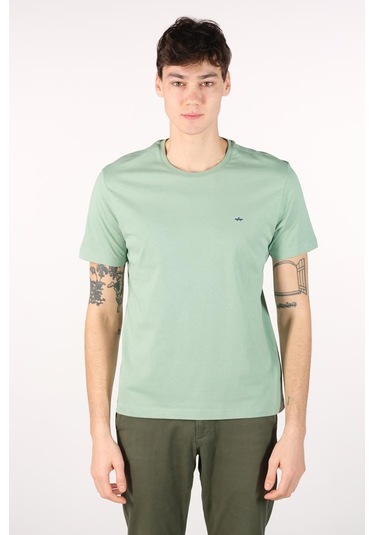 Arma Erkek Büyük Beden Bisiklet Yaka Tişört Y22374868501 Yeşil Arma Erkek Büyük Beden Bisiklet Yaka Tişört Y22374868501 Yeşil