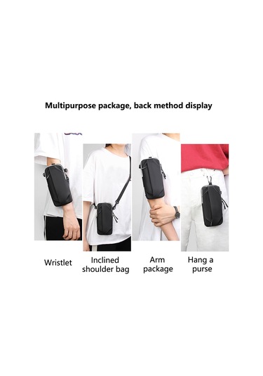 Sones Doğa Sporları Spor Crossbody Çanta Erkekler Ve Kadınlar Çok Fonksiyonlu Cep Telefonu Kol Çantası