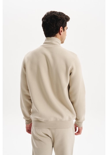Ar-ma Erkek Örme Sweatshirt Regular Fit 3 İplik Basic Dik Yaka Tam Fermuarlı Cepli %70 Pamuk %30 Polyester K30324650702 Bej-b1 Bej Ar-ma Erkek Örme Sweatshirt Regular Fit 3 İplik Basic Dik Yaka Tam Fermuarlı Cepli %70 Pamuk %30 Polyester K30324650702 Bej-b1 Bej