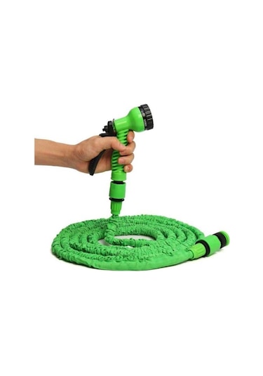 Bay-Tec MK1489-4 Sihir Hortumlu Sulama Tabancası Set Takımı 15Mt