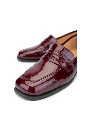 Relax Anatomic Kadın Hakiki Deri Bordo Comfort Ayakkabı 611 E3607-03 Bn Ayk Sk24/25 Bordo Bordo