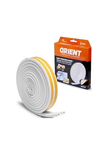 Orient Kapı Pencere Fitili Izolasyon Bandı Beyaz 2X3 6 Mt
