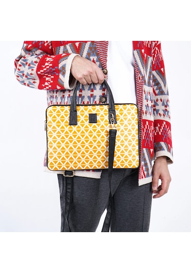 Minbag 563-20 Hardal Sarısı Marin Laptop Çantası