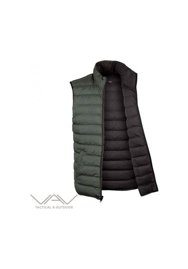 Vav Wesrıt 01 Çift Taraflı Yelek Yeşil-siyah - L Siyah - Yeşil