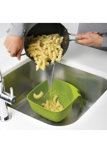 Joseph Joseph Dikdörtgen Kevgir - Yeşil