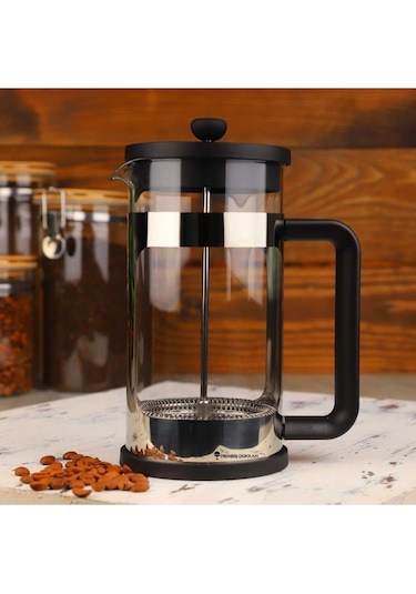 Arow Bonbon French Press 1000ml Şeffaf