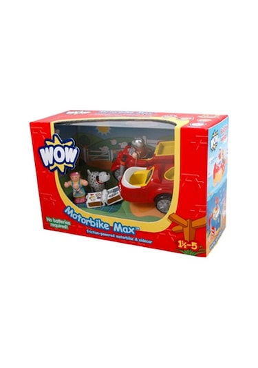 Wow Toys Motorbike Max - Motorsiklet Max 01022
