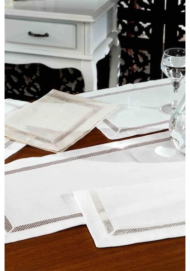 Nazik Home Lotus Bej Amerikan Servis+Runner