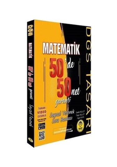 Tasarı Yayınları DGS Matematik 50de 50 Soru