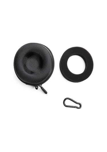 Dofolink Eva Nilon Sert Kasa Saat Çantası - Şok Ve Darbeye Dayanıklı, Taşınabilir Seyahat Ve İş Seyahatleri İçin, Zıplayıcı Kilitli, Siyah Siyah