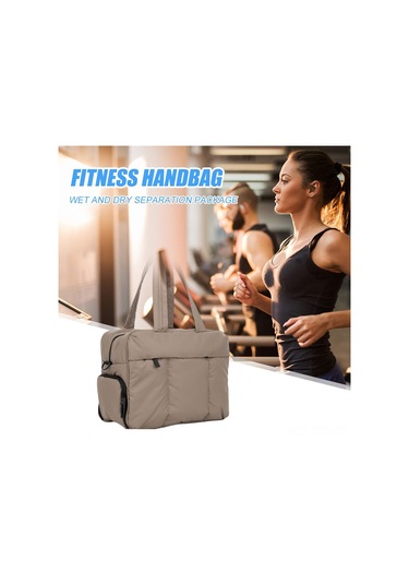 Fosenze 2023 Şık Tote Çanta: Geniş Kapasiteli, Ayakkabı Bölmeli, Kadınlar İçin Seyahat Çantası - Deve Rengi CAMEL