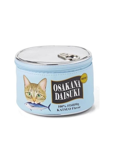 Unimarket Kadınlar Sevimli Sardine Kutular Şekil Saklama Çantası Makyaj Çantası Yaratıcı Kedi Balık Kutular Makyaj Çanta Çanta Çanta Fotoğraf Sahne Kozmetik Çanta Ve Telefon Kılıfılar Tgc2pı