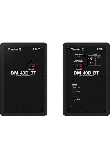 DM-40D-BT 4 İnch Bluetooth® Özellikli Stüdyo & DJ Masaüstü Monitör Hoparlör