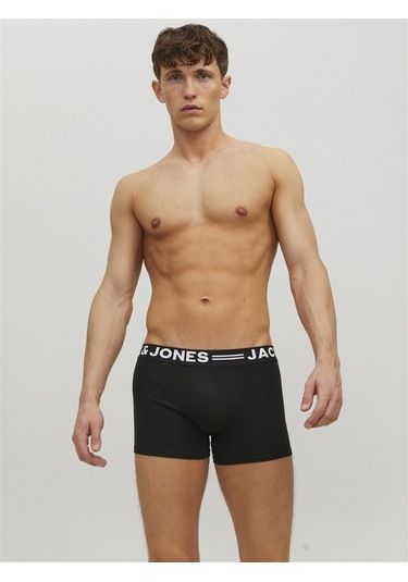Jack & Jones 12081832 (3' lü) Erkek Siyah Boxer