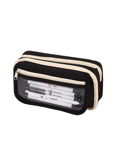 Şeffaf Panda Desenli Kalem Çantası 9 Katmanlı Okul Çantası İnsan Tarzı Kırtasiye Seti Erkek Ve Kız Öğrenciler İçin İlkokul Ortaokul Öğrenci Kalemlik Çantası Yüksek Kaliteli Dayanıklı Moda Tasarım Siyah Şeffaf Panda Desenli Kalem Çantası 9 Katmanlı Okul Çantası İnsan Tarzı Kırtasiye Seti Erkek Ve Kız Öğrenciler İçin İlkokul Ortaokul Öğrenci Kalemlik Çantası Yüksek Kaliteli Dayanıklı Moda Tasarım Siyah