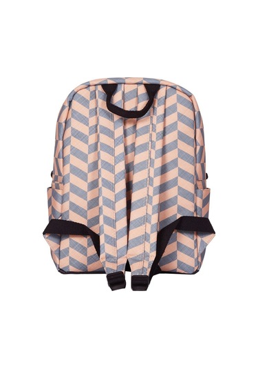 Bloominbag Smokey Chevron 13-14 İnç Laptop / Macbook Sırt Çantası Gri - Taba