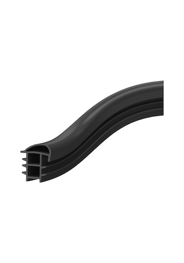 Contacall Çelik Kapı Kasa Fitili Contası Çelik Kapı Contası Siyah Renk 6 Metre Uzunluk Id-çlk-85