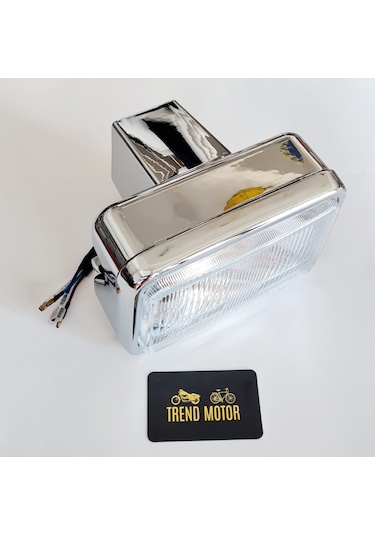 Cg Far Nikel Çizgili Cam - Cg Kuba Asya Agk Motosiklet