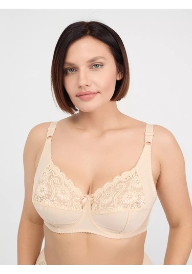Lavandina Büyük Beden Kadın Sütyeni Yeni Zaman 219290862 Bej