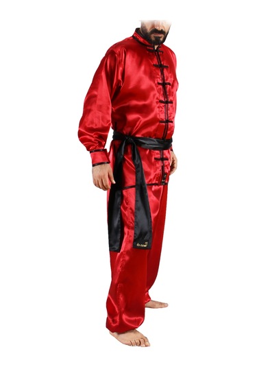 Dosmai Wushu Çençuan Elbisesi Kırmızı Vs090 Kırmızı