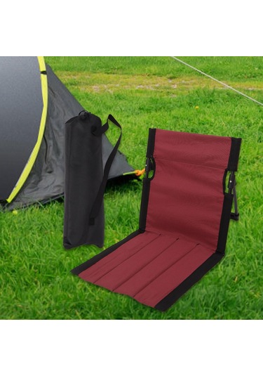 Suntek Açık Hava Plaj Şezlongu, Yürüyüş, Barbekü, Kırmızı