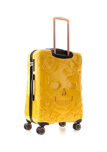 Ççs 5217 Kuru Kafa Polikarbon 3 Lü Valiz Seti-sarı Sarı