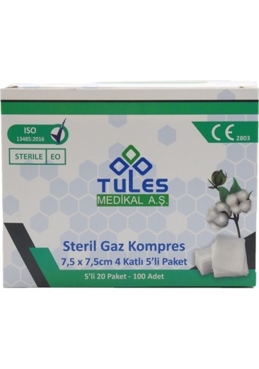 Tules Steril Gaz Kompres 7.5 x 7.5 CM