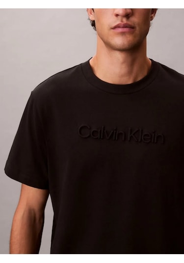 Calvin Klein Lv04lf811gub1 20s Eu Wholesale Sportswear Grap Erkek Tişört Siyah