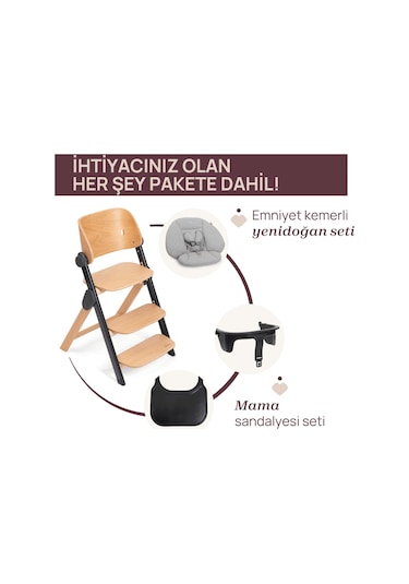 Chicco Meravıglıa Mama Sandalyesi Ebony 04087149310000