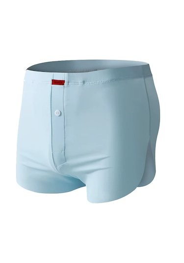 Ece's Design Boxer Buz İpek Dikisiz 1 Parça M1003 Beyaz