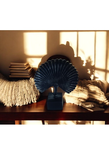 Kırılmaz Polyester,midye Kabuğu Desenli Biblo