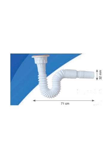 Rekorlu Koruklu Lavabo Sifonu