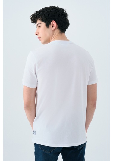 Loft Erkek Tişört Lf2038580 Beyaz