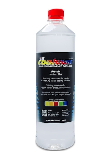 Srf Coolmax Bilgisayar Soğutma Sıvısı 1000ML Kristal Transpar
