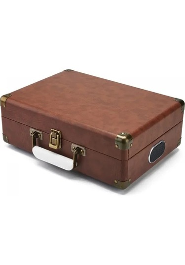 Gpo Attache Case Vintage Retro Pikap Kahverengi