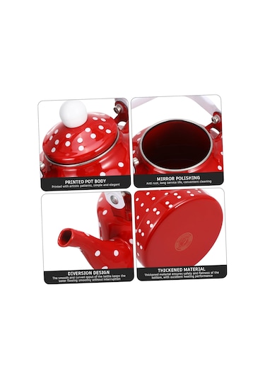 Kungfu Çay Yapımı İçin Kalınlaşmış Emaye Çay Pot Filtresi Diğer