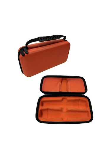 Xuweiwei Turuncu Jbl Kablosuz Çift Mikrofon Seti Seyfer Çantalı Turuncu