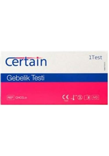 Certain Gebelik Testi 1 Test x 10 Paket