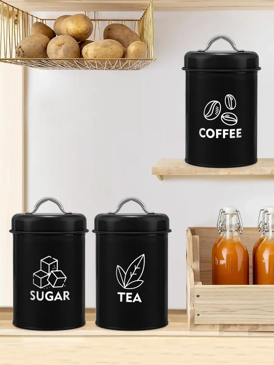 Haware 1200 Ml, 3 Adet Kavanoz/kap/kutu Seti 71364470