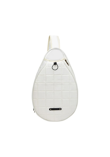 Suntek Tenis Raketi Omuz Çantası Dış Mekan Spor Beyaz