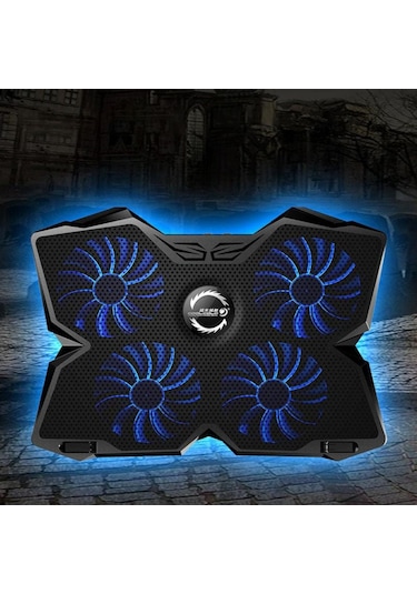 Coolcold 4 Fanlı 12" - 17.3" Gaming Notebook Soğutucu