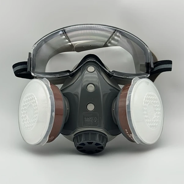 Willowhaven Yeniden Kullanılabilir Toz Ve Gaz Maskesi Endüstriyel Tarımsal Formaldehit Koruma