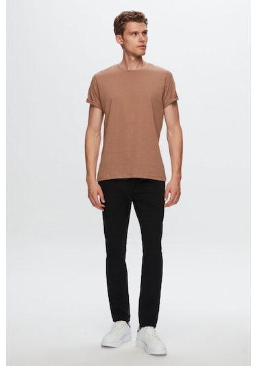 Ds Damat Slim Fit Vizon Bisiklet Yaka %100 Pamuklu Nefes Alabilen T-shirt 4hc141996753m Vizon Ds Damat Slim Fit Vizon Bisiklet Yaka %100 Pamuklu Nefes Alabilen T-shirt 4hc141996753m Vizon