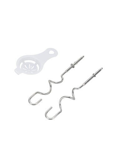 Shineyee Kenwood El Mikseri İçin Paslanmaz Çelik Hamur Kancaları Ve Yumurta Beyazı Ayırıcısı Seti - Hamur, Krem Ve Yumurta Karıştırma Aksesuarı Diğer